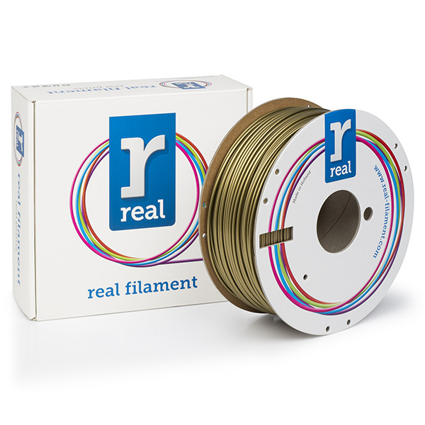 REAL $$ REAL PLA filament | Guld | 2,85mm | 1kg DFP02026 DFP02026 - 1