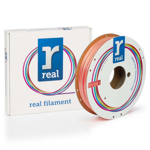 REAL $$ REAL PLA filament | Satin Laxrosa | 2,85mm | 0,5kg  DFP02055 - 1