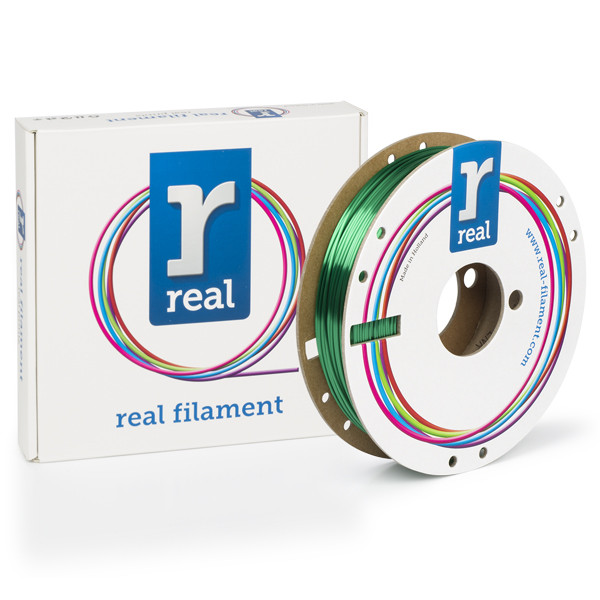 REAL $$ REAL PLA filament | Satin Spruce | 1,75mm | 0,5kg  DFP02191 - 1