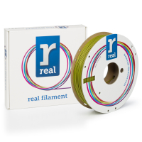 REAL $$ REAL PLA filament | Yellow Sulfur | 1,75mm | 0,5kg | Sparkle  DFP02137