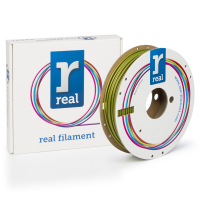 REAL $$ REAL PLA filament | Yellow Sulfur | 2,85mm | 0,5kg | Sparkle  DFP02143
