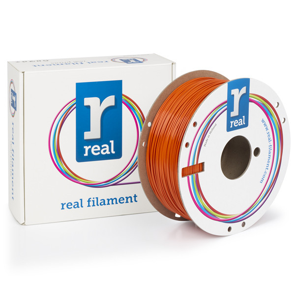 < REAL PETG filament | Orange | 1,75mm | 1kg | Recycled DFE20149 - 1