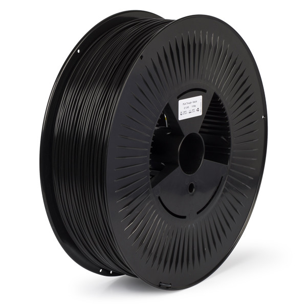 < REAL PLA Tough filament | Svart | 2,85mm | 5kg DFP12027 - 1