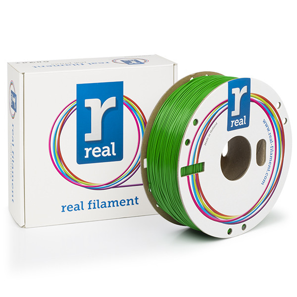 REAL ASA filament | Ljusgrön | 1,75mm | 1kg | Low Warp DFS02015 - 1