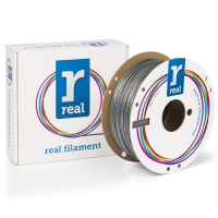 REAL PETG filament | Silver | 1,75mm | 1kg | Recycled NLPETGRSILVER1000MM175 DFE20153