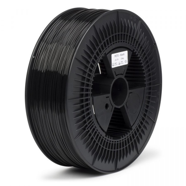 REAL PETG filament | Svart | 2,85mm | 5kg  DFE02064 - 1