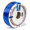 REAL PETG filament | Transparent Blå | 1,75mm | 1kg DFP02229 - 2