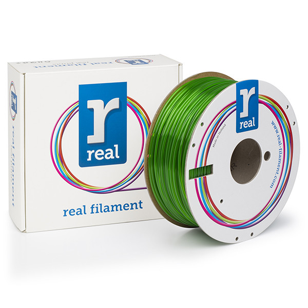 REAL PETG filament | Transparent Grön | 2,85mm | 1kg DFE02006 DFE02006 - 1