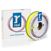 REAL PETG filament | Transparent Gul | 2,85mm | 0,5kg  DFE02041