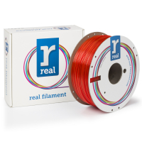 REAL PETG filament | Transparent Orange | 1,75mm | 1kg  DFE02024