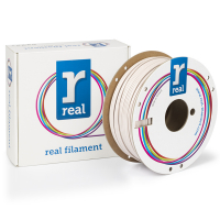 REAL PETG filament | Vit | 2,85mm | 1kg | Recycled DFE20157