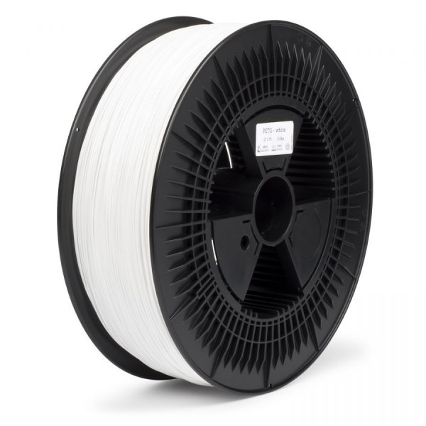REAL PETG filament | Vit | 2,85mm | 5kg  DFE02065 - 1
