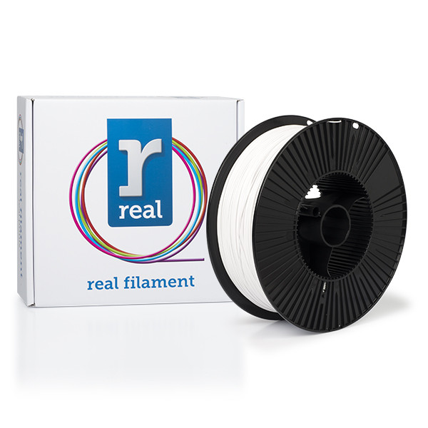 REAL PETG filament | vit | 1,75mm | 3kg  DFP02206 - 1