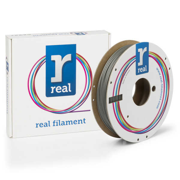 REAL PLA Matt filament | Antique Silver | 1,75mm | 0,5kg DFP02149 DFP02149 - 1