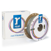 REAL PLA Matt filament | Antique Silver | 1,75mm | 0,5kg DFP02349 - 1