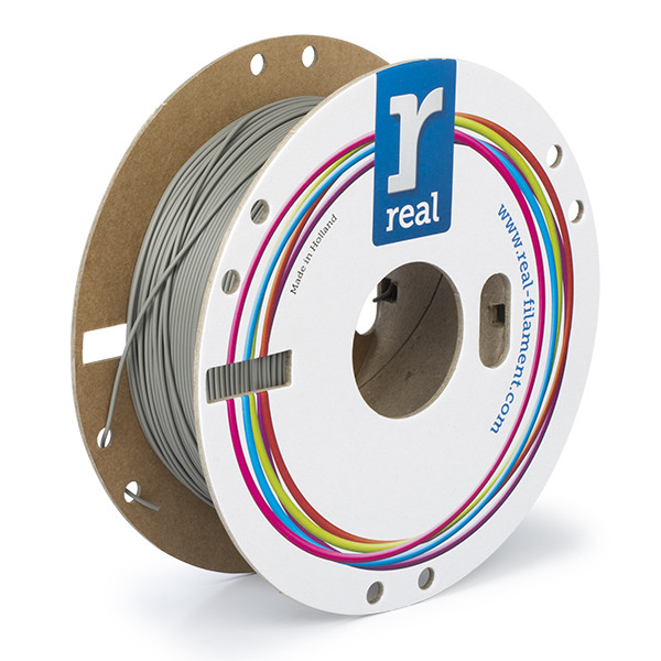 REAL PLA Matt filament | Antique Silver | 1,75mm | 0,5kg DFP02349 - 2