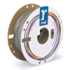 REAL PLA Matt filament | Antique Silver | 1,75mm | 0,5kg DFP02349 - 2