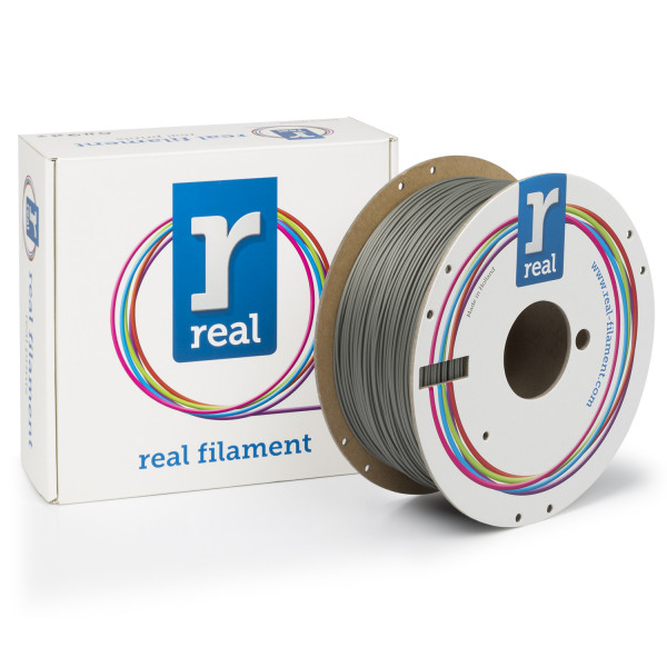 REAL PLA Matt filament | Antique Silver | 1,75mm | 1kg DFP02158 - 1