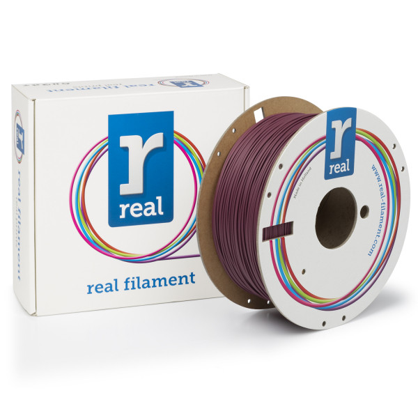 REAL PLA Matt filament | Grape Purple | 1,75mm | 1kg  DFP02359 - 1