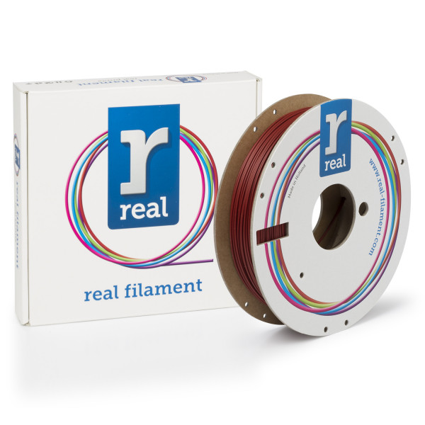 REAL PLA Matt filament | Mörkröd | 1,75mm | 0,5kg  DFP02151 - 1