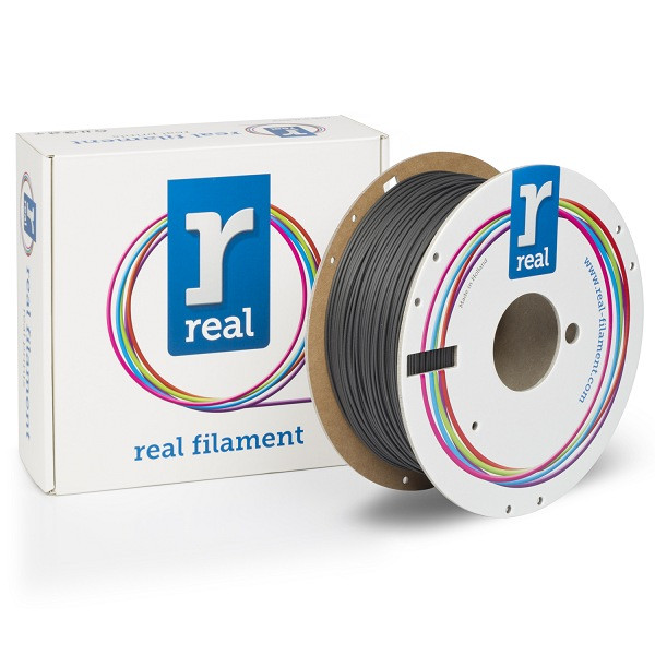 REAL PLA Matt filament | Svart | 1,75mm | 1kg DFP02242 - 1