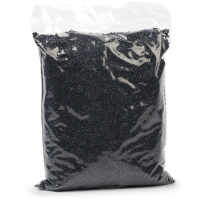 REAL PLA Pellets | Svart | 1kg  DPL00027