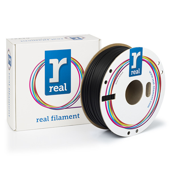 REAL PLA Recycled filament | Svart | 2,85mm | 1kg  DFP02313 - 1