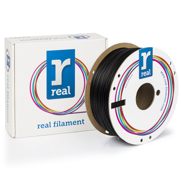 REAL PLA Tough filament | Svart | 1,75mm | 1kg NLPLATBLACK1000MM175 DFP12005 - 1