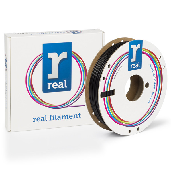 REAL PLA Tough filament | Svart | 2,85mm | 0,5kg NLPLATBLACK500MM285 DFP12015 - 1
