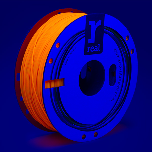 REAL PLA filament | Fluorescerande Orange | 1,75mm | 1kg DFP02339 - 3