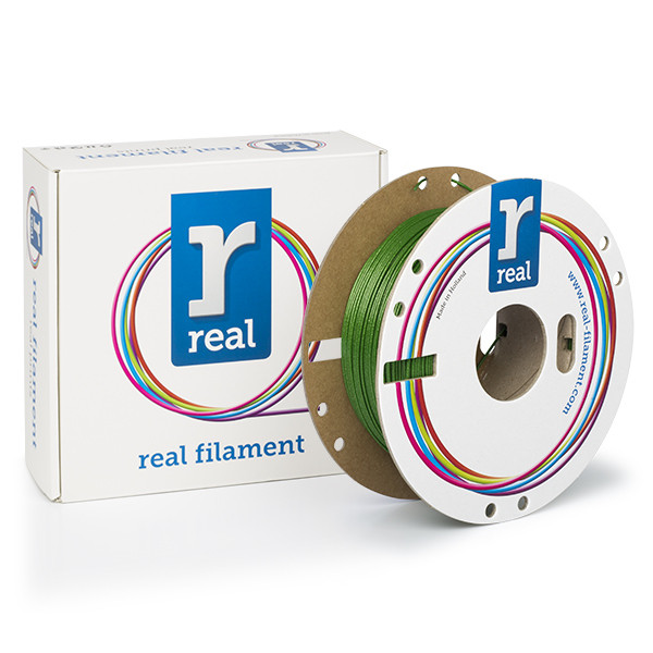 REAL PLA filament | Green Garnet | 1,75mm | 0,5kg | Sparkle DFP02347 - 1