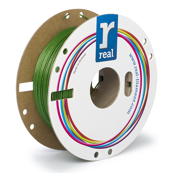 REAL PLA filament | Green Garnet | 1,75mm | 0,5kg | Sparkle DFP02347 - 2