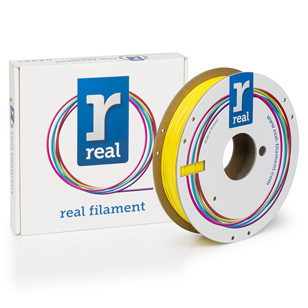 REAL PLA filament | Gul | 1,75mm | 0,5kg DFP02073 DFP02073 - 1