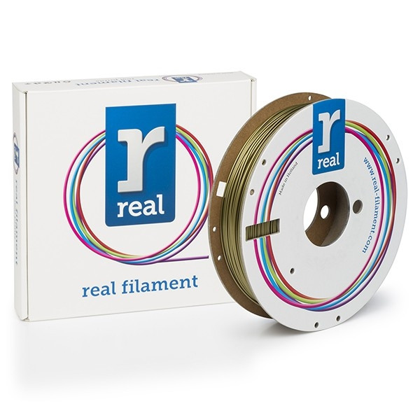 REAL PLA filament | Guld | 1,75mm | 0,5kg  DFP02261 - 1