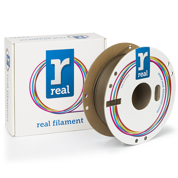REAL PLA filament | Kork+ | 1,75mm | 0,5kg | Trä  DFP02371 - 1