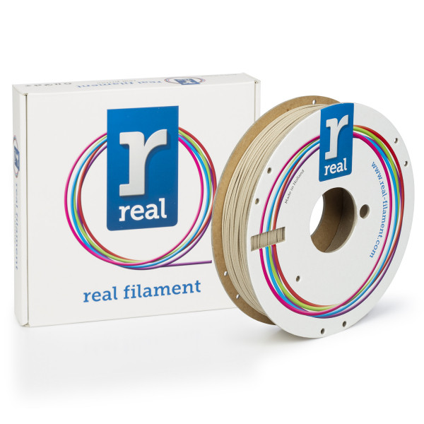 REAL PLA filament | Ljusbrun | 1,75mm | 0,5kg | Wood  DFP02092 - 1