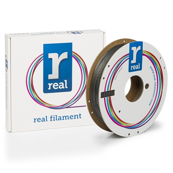 REAL PLA filament | Onyx Black | 1,75mm | 0,5kg | Sparkle  DFP02101 - 1