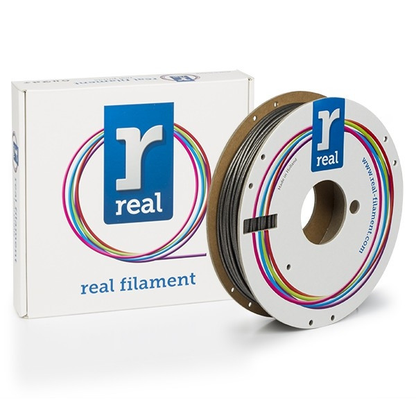 REAL PLA filament | Onyx Black | 2,85mm | 0,5kg | Sparkle  DFP02107 - 1