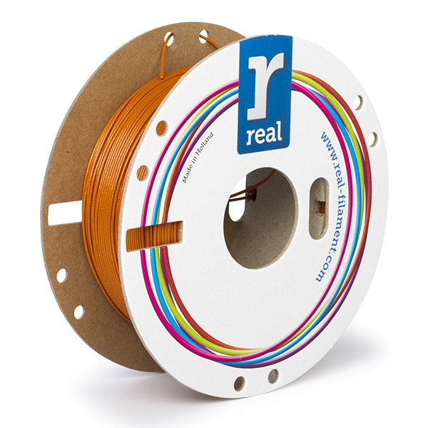 REAL PLA filament | Orange Quartz | 1,75mm | 0,5kg | Sparkle DFP02346 - 2