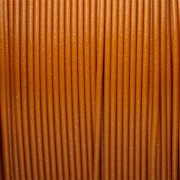 REAL PLA filament | Orange Quartz | 1,75mm | 0,5kg | Sparkle DFP02346 - 3