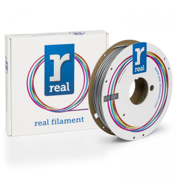 REAL PLA filament | Satin Silver | 2,85mm | 0,5kg DFP02061 DFP02061 - 1