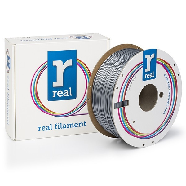 REAL PLA filament | Silver | 1,75mm | 1kg DFP02007 DFP02007 - 1