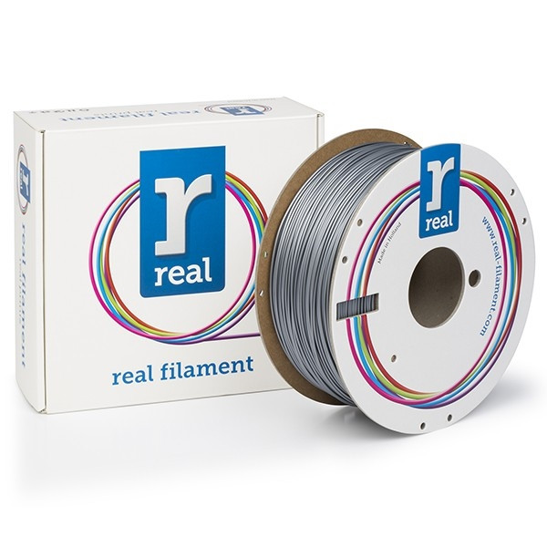 REAL PLA filament | Silver | 1,75mm | 1kg DFP02007 DFP02007 - 1