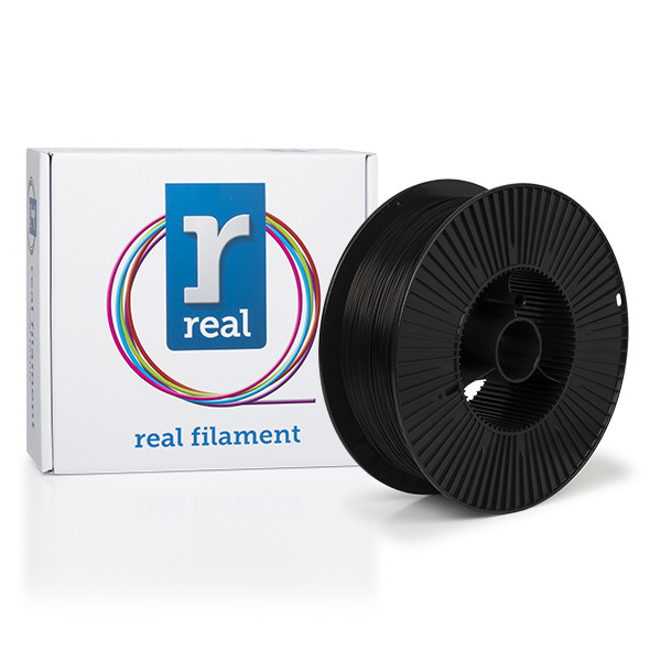 REAL PLA filament | Svart | 1,75mm | 3kg DFP02297 - 1