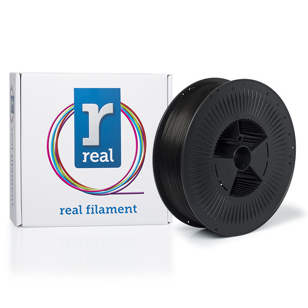REAL PLA filament | Svart | 1,75mm | 5kg  DFP02298 - 1