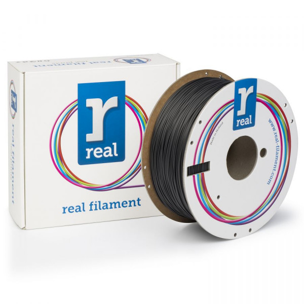 REAL flexibel filament | Svart | 1,75mm | 1kg | Realflex  DFF03000 - 1