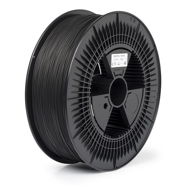 REAL flexibel filament | Svart | 1,75mm | 3kg | Realflex REALFLEXBLACK3000MM175 DFF03028 - 1