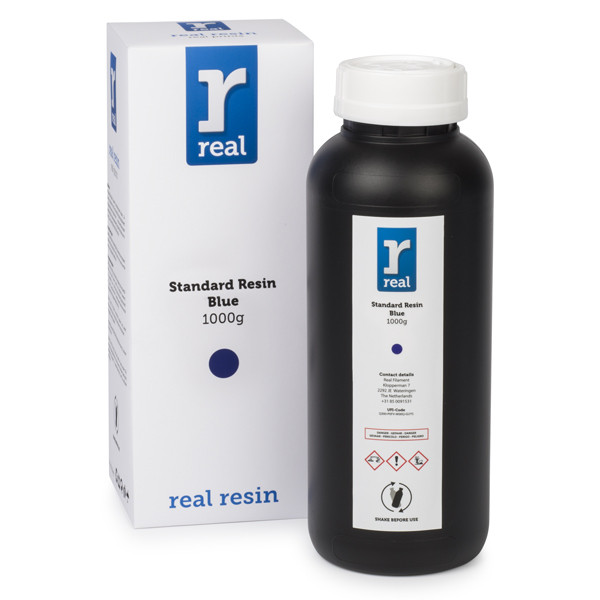 REAL standard resin | blå | 1kg RLRSTU10 DAR00918 - 1