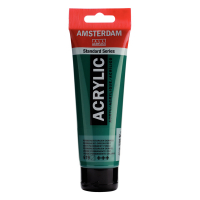 Talens Amsterdam akrylfärg | Permanent grön mörk | 120ml 220664