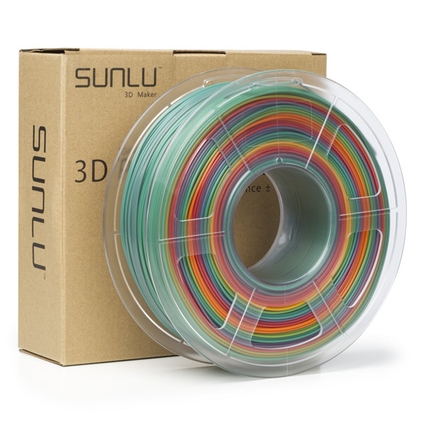 SUNLU PLA filament | Rainbow | 1,75mm | 1kg  DFP00173 - 1